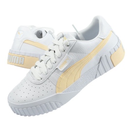 Buty Puma Cali W 369155 30 białe żółte 1