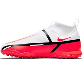 Buty piłkarskie Nike Phantom GT2 Club Dynamic Fit Tf Jr DC0826 167 wielokolorowe białe 1