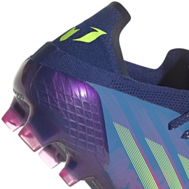 Buty piłkarskie adidas X Speedflow Messi.1 Fg M FY6879 wielokolorowe niebieskie 5