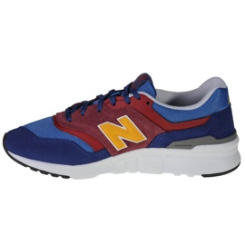 Buty New Balance M CM997HVM czerwone niebieskie żółte 1