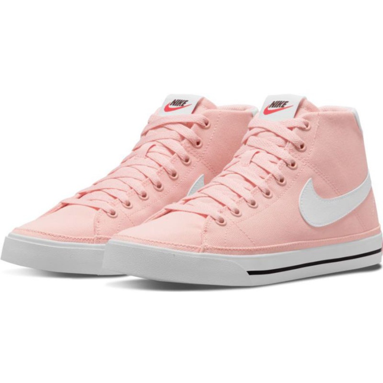 Buty Nike Court Legacy Mid Canvas W DD0161 800 różowe 1