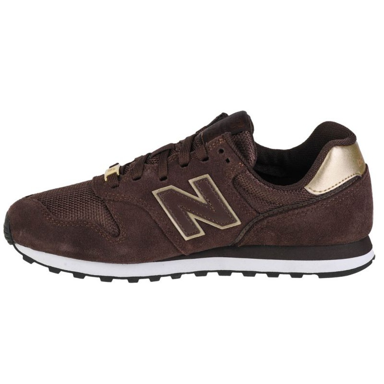 Buty New Balance W WL373MM2 brązowe złoty 1