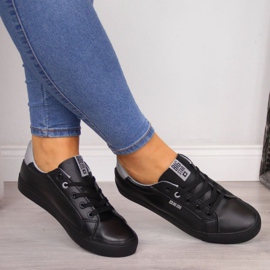 Trampki niskie Big Star W EE274314 czarne 2