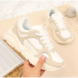 Sneakersy na platformie Big Star W GG274657 białe 1