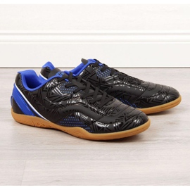 Buty halowe American Club Jr AM763B czarne białe 1