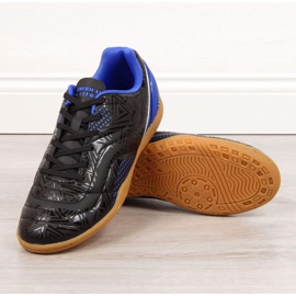 Buty halowe American Club Jr AM763B czarne białe 2