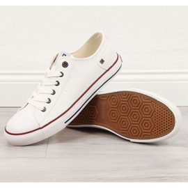 Trampki niskie z eko skóry Big Star M II174001 białe 1