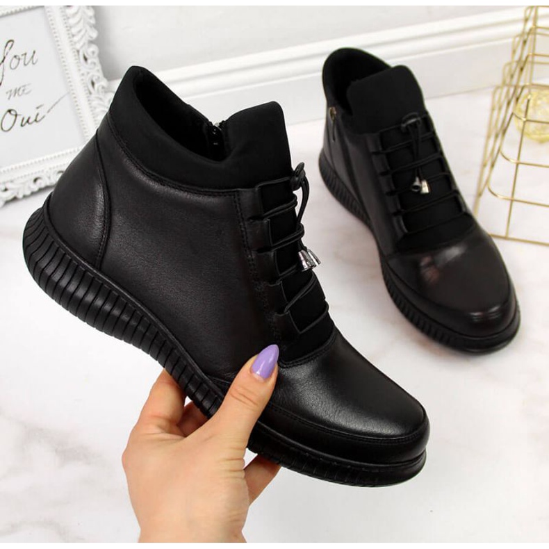 Botki ocieplane T.Sokolski W SCA129A czarne 1