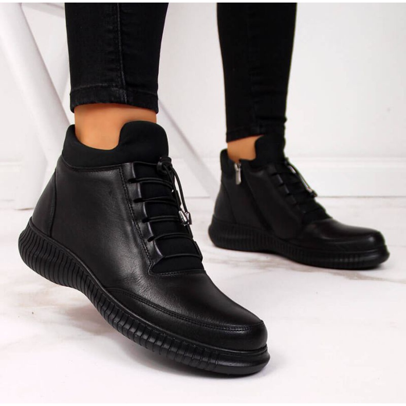 Botki ocieplane T.Sokolski W SCA129A czarne 2