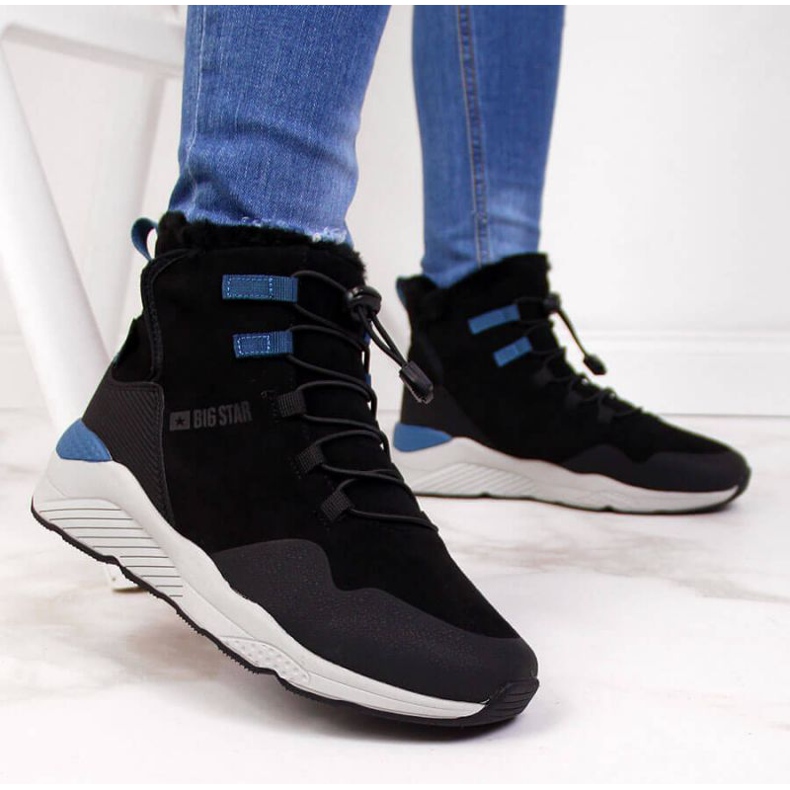 Śniegowce ocieplane Big Star W II274261 czarne 2