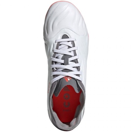 Buty piłkarskie adidas Copa Sense.1 Fg Jr FY6159 wielokolorowe białe 8