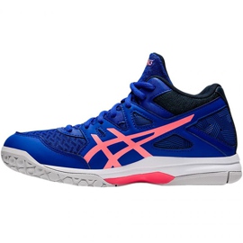 Buty Asics Gel Task 2 Mt W 1072A037 409 granatowy, niebieski, różowy niebieskie 1