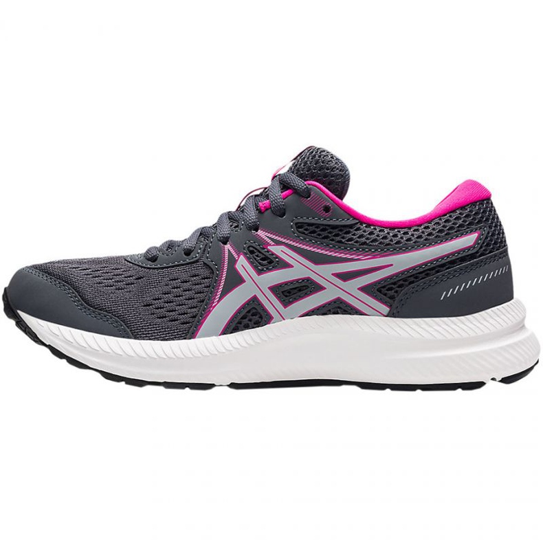 Buty do biegania Asics Gel Contend 7 W 1012A911 025 różowe szare 1