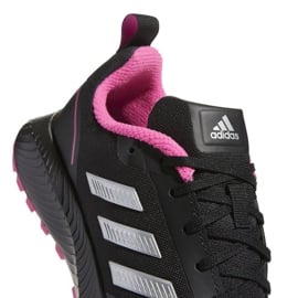 Buty do biegania adidas Runfalcon 2.0 Tf W FZ3585 czarne różowe 5