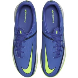 Buty piłkarskie Nike Phantom GT2 Academy Ic M DC0765 570 niebieskie niebieskie 1