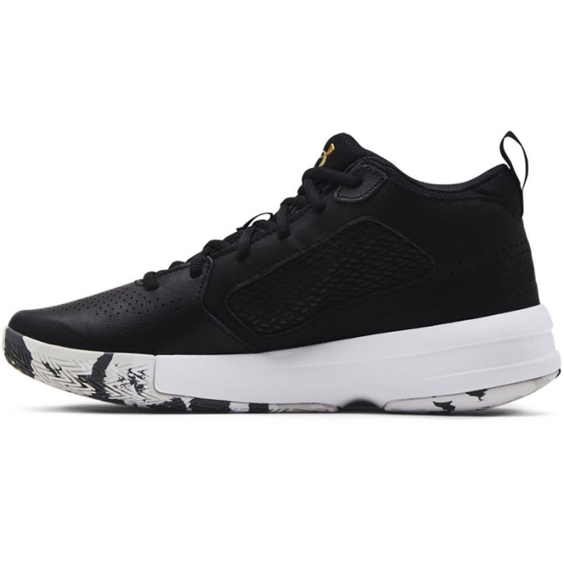 Buty do koszykówki Under Armour Lockdown 5 M 3023949 003 czarne czarne 1