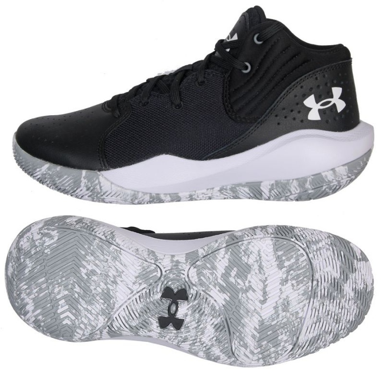 Buty do koszykówki Under Armour Jet 21 M 3024260 001 czarne czarne 1