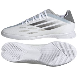 Buty piłkarskie adidas X Speedflow.3 In M FY3301 białe białe 1
