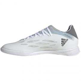 Buty piłkarskie adidas X Speedflow.3 In M FY3301 białe białe 3