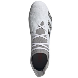 Buty piłkarskie adidas Predator Freak.3 Sg M FY6306 białe szare 8