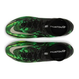 Buty piłkarskie Nike Phantom GT2 Elite Df Sw Fg M DM0731-003 wielokolorowe zielone 13