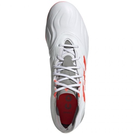 Buty piłkarskie adidas Copa Sense.2 Fg M FY6178 białe białe 1