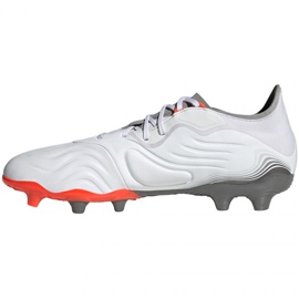 Buty piłkarskie adidas Copa Sense.2 Fg M FY6178 białe białe 2