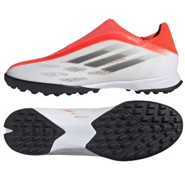 Buty piłkarskie adidas X Speedflow.3 Ll Tf M FY3267 wielokolorowe białe 1