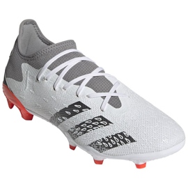 Buty piłkarskie adidas Predator Freak.3 L Fg M FY6290 wielokolorowe białe 3