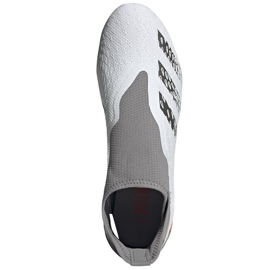 Buty piłkarskie adidas Predator Freak.3 Ll Fg M FY6293 szary, biały białe 2
