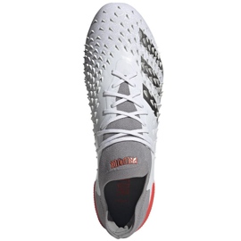 Buty piłkarskie adidas Predator Freak.1 L Sg M FY6268 białe białe 2
