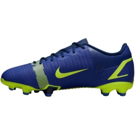 Buty piłkarskie Nike Mercurial Vapor 14 Academy FG/MG Jr CV0811 474 niebieskie niebieskie 1