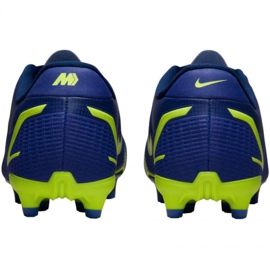 Buty piłkarskie Nike Mercurial Vapor 14 Academy FG/MG Jr CV0811 474 niebieskie niebieskie 2