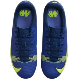 Buty piłkarskie Nike Mercurial Vapor 14 Academy FG/MG Jr CV0811 474 niebieskie niebieskie 3