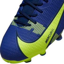 Buty piłkarskie Nike Mercurial Vapor 14 Academy FG/MG Jr CV0811 474 niebieskie niebieskie 5