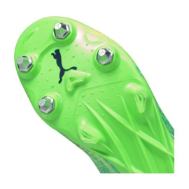 Buty piłkarskie Puma Ultra 1.3 Mx Sg M 106513-03 złoty, zielony zielone 5