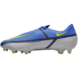 Buty piłkarskie Nike Phantom GT2 Academy FG/MG M DA4433 570 niebieski,szary niebieskie 1