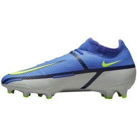 Buty piłkarskie Nike Phantom GT2 Academy Df FG/MG M DC0797 570 niebieski, szary niebieskie 1