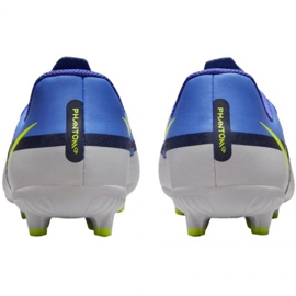 Buty piłkarskie Nike Phantom GT2 Academy FG/MG Jr DC0812 570 niebieski,szary niebieskie 3