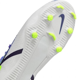 Buty piłkarskie Nike Phantom GT2 Academy Df FG/MG Jr DC0813 570 niebieski,szary niebieskie 6