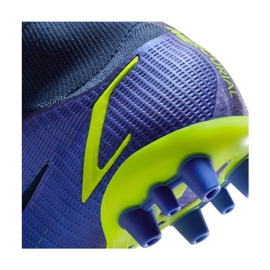 Buty piłkarskie Nike Superfly 8 Elite Ag M CV0956-574 niebieskie niebieskie 7