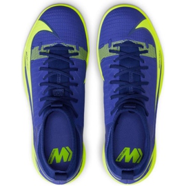 Buty piłkarskie Nike Mercurial Superfly 8 Academy Ic Jr CV0784 474 wielokolorowe niebieskie 2