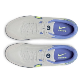 Buty piłkarskie Nike Tiempo Legend 9 Academy Ic M DA1190-075 grey, blue odcienie szarości 2