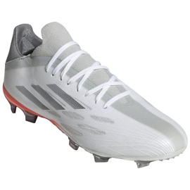 Buty piłkarskie adidas X Speedflow.2 Fg M FY3287 szary, biały szarości 3
