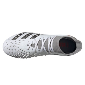 Buty piłkarskie adidas Predator Freak.2 Fg M S24190 szare szary, biały 3
