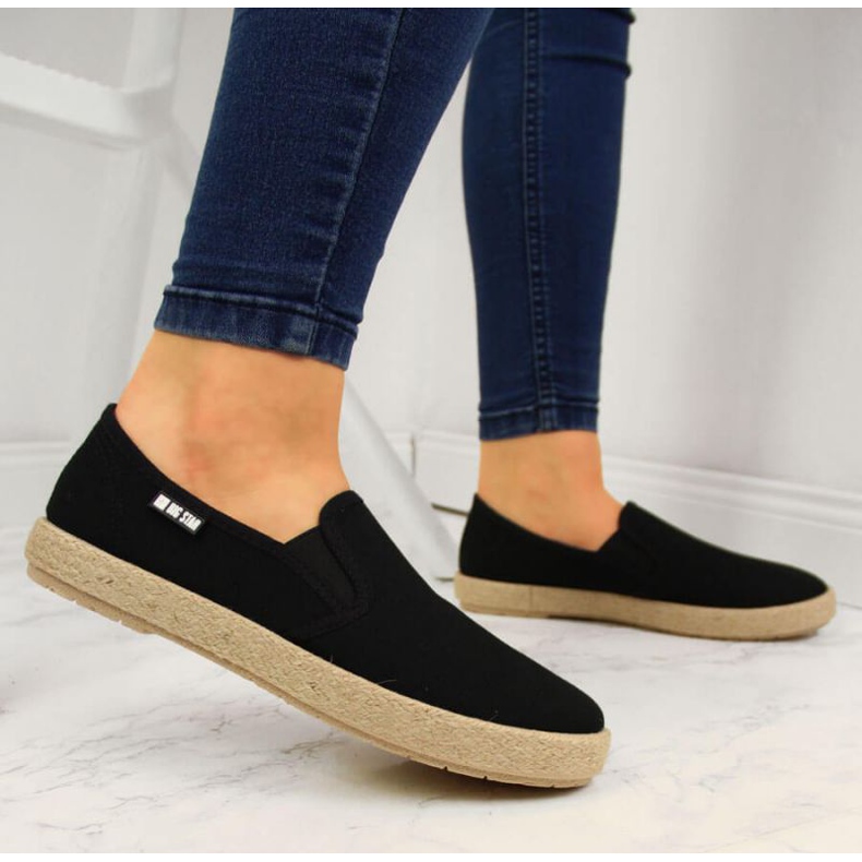 Espadryle Big Star W DD274017 czarne 2