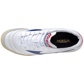 Buty piłkarskie Mizuno Morelia M Q1GA210125 biały, royal białe 2