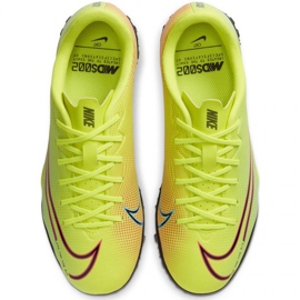 Buty piłkarskie Nike Mercurial Vapor 13 Academy Mds Tf Jr CJ1178 703 seledynowy zielone 1