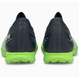 Buty piłkarskie Puma Ultra 3.3 Tt Jr 106531 03 szary, zielony zielone 5