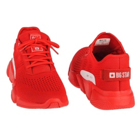 Buty Big Star Shoes W JJ274270 czerwone 3
